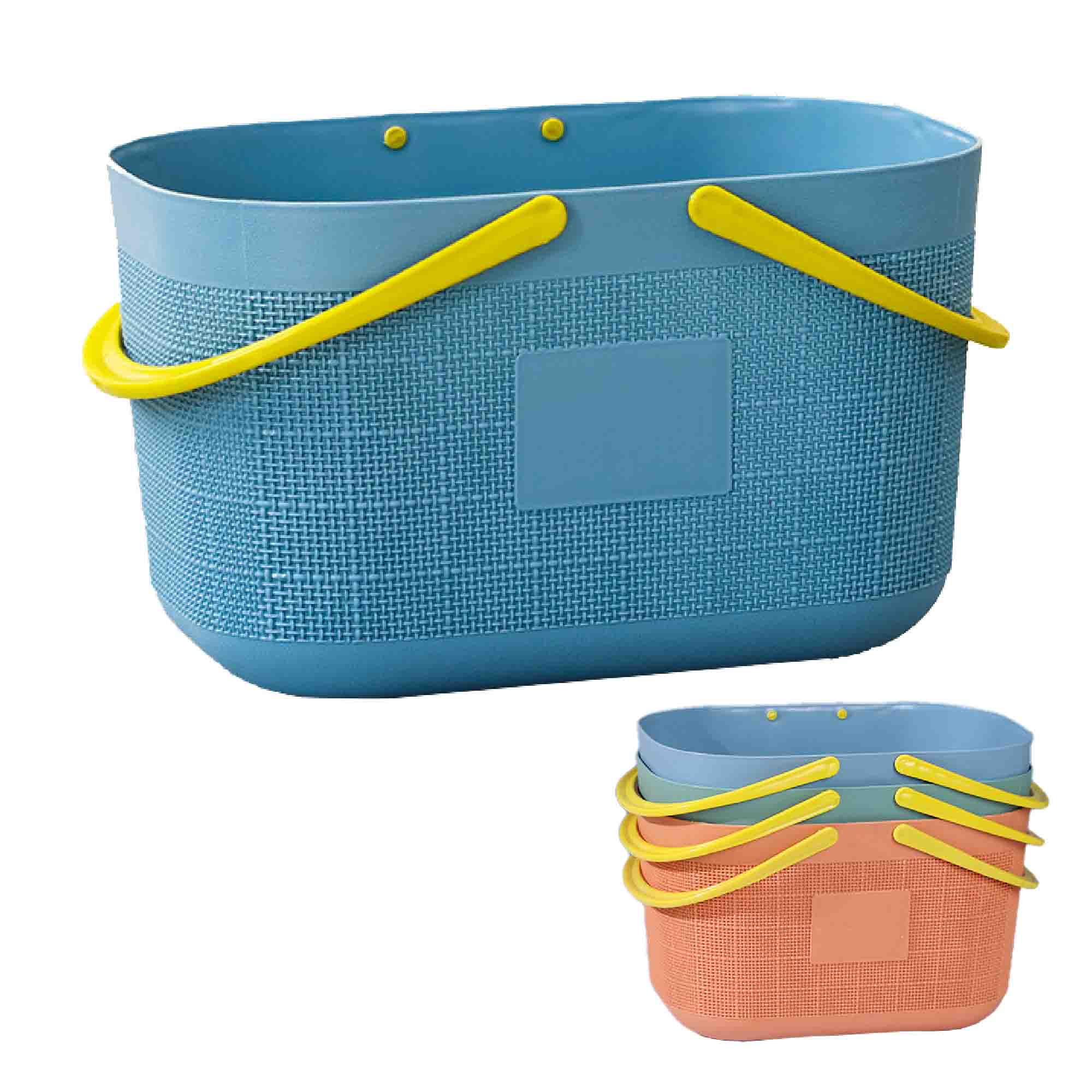 Cesta de almacenamiento de cocina de baño